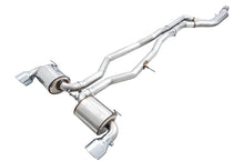 Load image into Gallery viewer, AWE Tuning 2020 Toyota Supra A90 Non-Resonated Touring Edition Exhaust - 5in Chrome Silver Tips