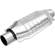 Load image into Gallery viewer, MagnaFlow Converter Universal CARB Compliant 2.25in Inlet 2.25in Outlet 16in Length