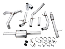 Load image into Gallery viewer, AWE Tuning 4th Gen GM 1500 5.3L 0FG Cat-Back Split Rear Exit (Flat Bumper) - Quad Chrome Tips