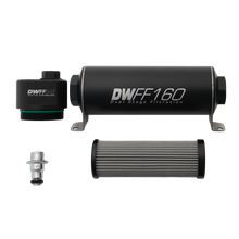 Load image into Gallery viewer, DeatschWerks DWFFR-X 160mm Billet Fuel Filter Regulator - 10 Micron