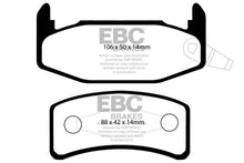 Load image into Gallery viewer, EBC 88-90 Buick Regal 2.8 Greenstuff Rear Brake Pads