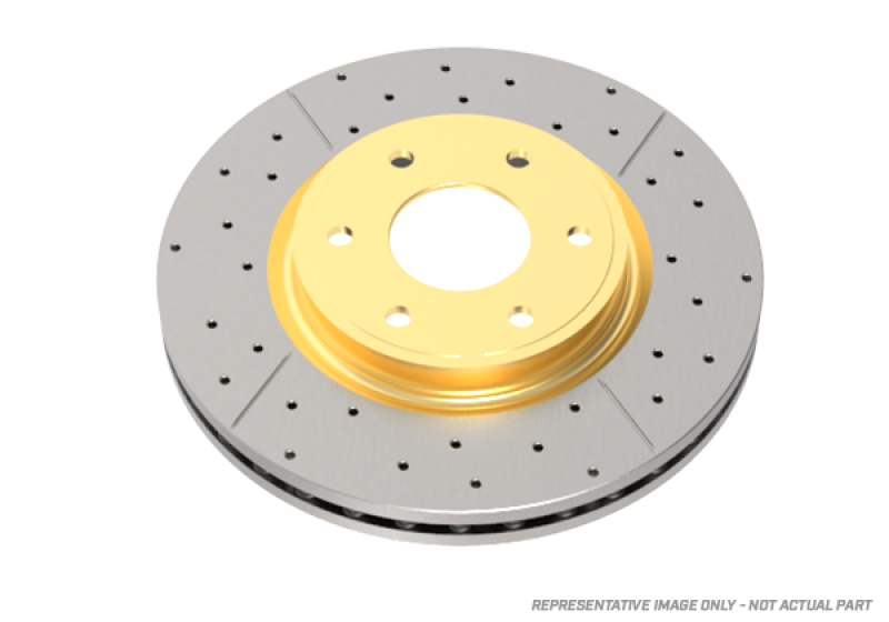 DBA 02-05 Chevrolet Silverado/GMC Sierra Uni-Directional Cross Drilled/Slotted Front Rotor