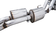 Load image into Gallery viewer, AWE Tuning 16-22 Toyota Tacoma 0FG Cat-Back Exhaust w/ BashGuard - Dual Diamond Black Tips