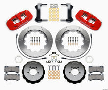 Load image into Gallery viewer, Wilwood AERO6 Front Hat Kit 14.00 Red 1999-2012 Subaru WRX w/Lines