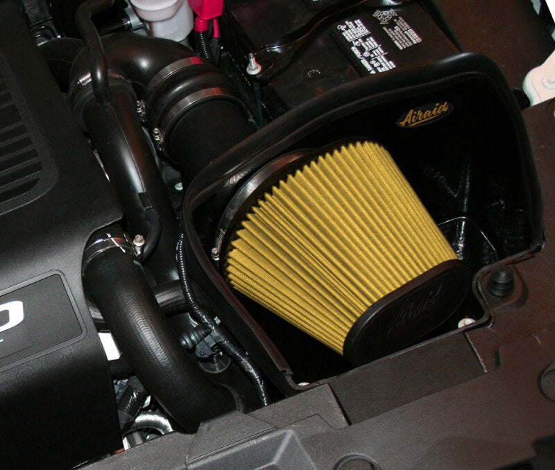 Airaid Intake Kit Ford Flex/Tau Lin. MKS/MKT V6-3.5L F/I 10-19 Cttn Gauze and Synthetic Filter Mtrl
