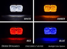 Load image into Gallery viewer, Diode Dynamics Stage Series 2 In LED Pod Sport - White Spot Standard ABL (Pair)