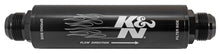 Load image into Gallery viewer, K&amp;N 2in OD x 9in L 16AN 74 Micron In-Line Fuel/Oil Filter