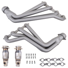 Load image into Gallery viewer, BBK 2010-15 Camaro Ls3/L99 1-7/8 Full-Length Headers W/ High Flow Cats (Titanium Ceramic)