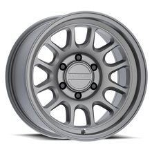 Load image into Gallery viewer, Raceline 958T Rogue 18x9in / 8X165.1 BP / 18mm Offset / 130.81mm Bore - Matte Titanium