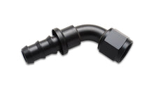 Load image into Gallery viewer, Vibrant Push-On 60 Degree Hose End Elbow Fitting Size -4AN