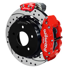 Load image into Gallery viewer, Wilwood 88-98 GM C1500 Superlite Rear Elec. Parking Brake Kit 14in SRP Rotor 3.25in Offset - Red