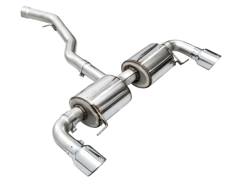 AWE Tuning 19-23 BMW 330i / 21-23 BMW 430i Base G2X Touring Axle-Back Exhaust - Chrome Silver