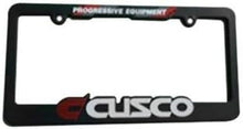 Load image into Gallery viewer, Cusco License Plate Frame Black USDM Spec Limited