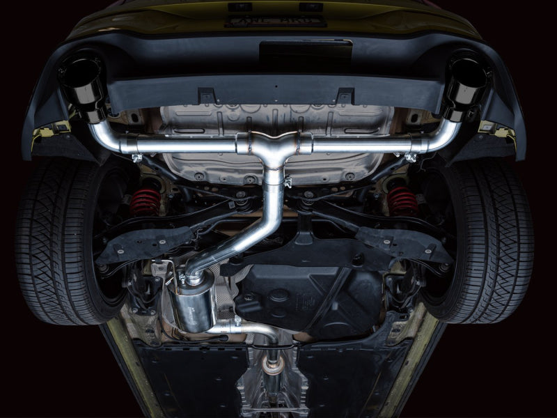AWE Tuning 2022 VW GTI MK8 Touring Edition Exhaust - Diamond Black Tips