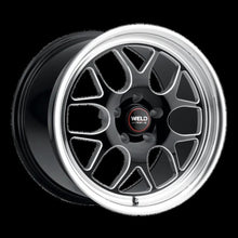 Load image into Gallery viewer, Weld Solana Drag 17x10 / 5x127 BP / ET38 / 71.5mm Bore - Gloss Black MIL DIA Wheel