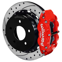 Load image into Gallery viewer, Wilwood 88-98 Chevy Silverado Superlite 4R 12.88x1.10in Drill/Slot Rear Drum to Disc Conv. - Red