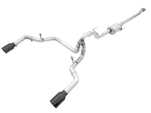 Load image into Gallery viewer, AWE Tuning 0FG 21+ Ford F150 Dual Split Rear Cat-Back Exhaust- 5in Diamond Black Tips