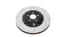 Load image into Gallery viewer, DBA 05-09 Subaru Legacy GT Front Slotted 5000 Series 2 Pcs Rotor w/ Black Hat w/ 10 Stud Pattern