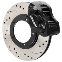 Load image into Gallery viewer, Wilwood 84-89 Porsche 911 D45 11.10in. Front Brake Kit w/ Flex Lines - Drilled Rotors (Black)