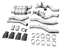 Load image into Gallery viewer, AWE Tuning SwitchPath Cat-Back Exhaust for BMW G8X M3/M4 - Diamond Black Tips