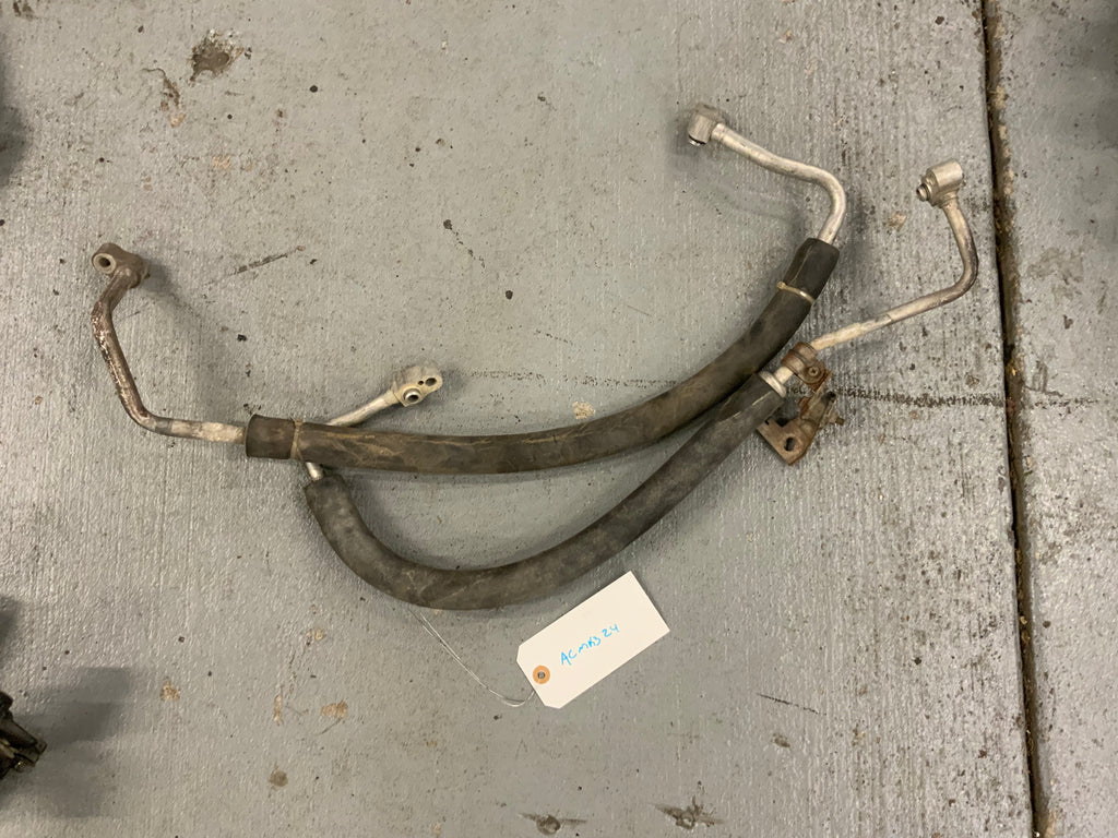 Toyota Supra MK3 AC Lines from Compressor to Condenser