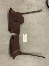 Load image into Gallery viewer, Maroon MKIII Toyota Supra Kick Panel Trim