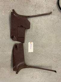 Maroon MKIII Toyota Supra Kick Panel Trim