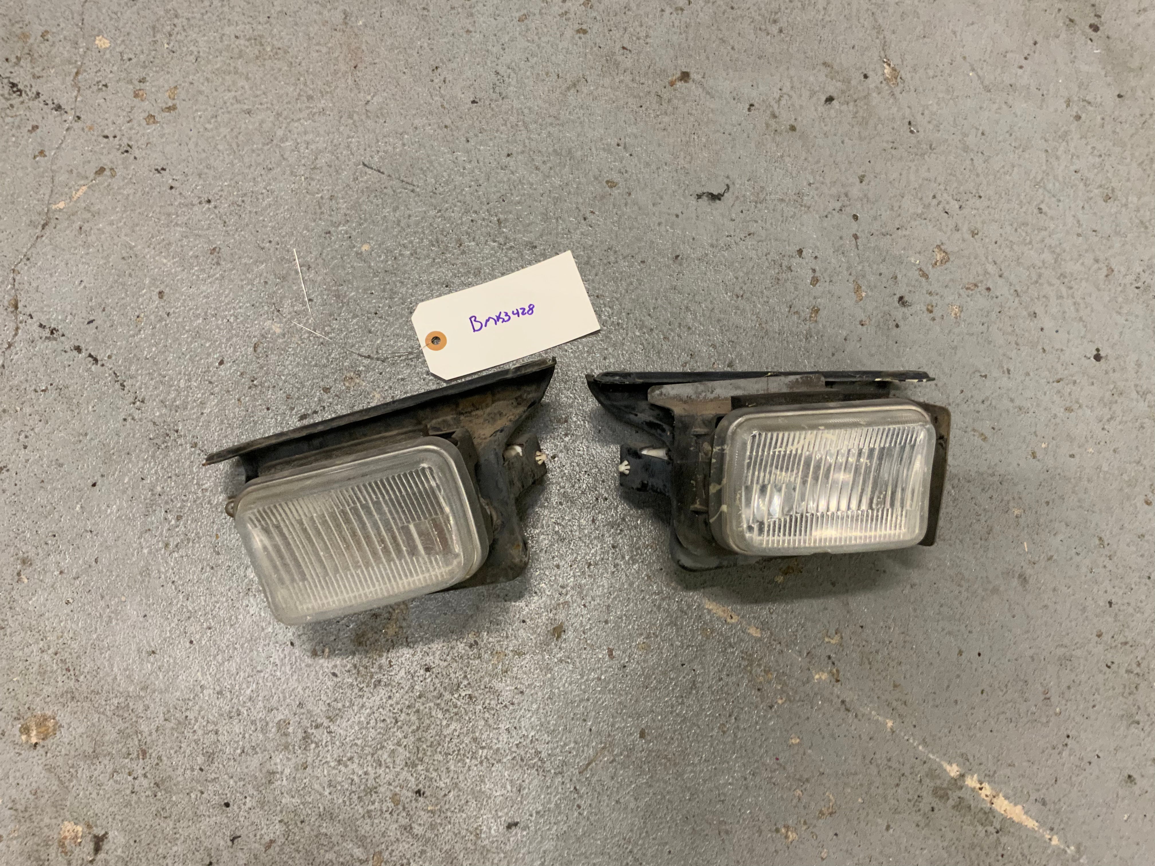 1989 + Front Fog lights with Brackets