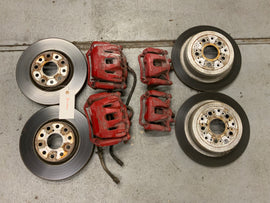 MK4 TOYOTA SUPRA NON TURBO FRONT AND REAR BRAKE CALIPERS WITH ROTORS AND PADS