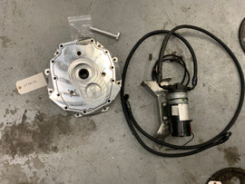 T56 BILLET FRONT PLATE WITH INTEGRATED SPRAY BAR WITH EXTERNAL PUMP WITH BRACKET