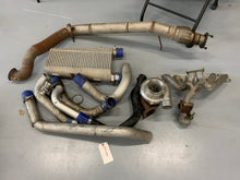 Load image into Gallery viewer, 7M Turbo Kit T4 Turbonetics 62mm Twin Scroll with HKS Waste Gate and SFP Manifold