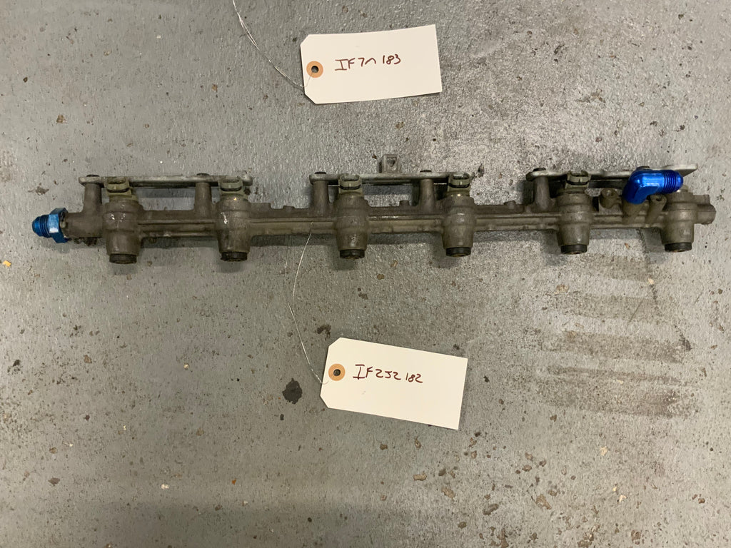 2JZGTE FUEL RAIL 440CC INJECTORS WITH 8AN FITTING