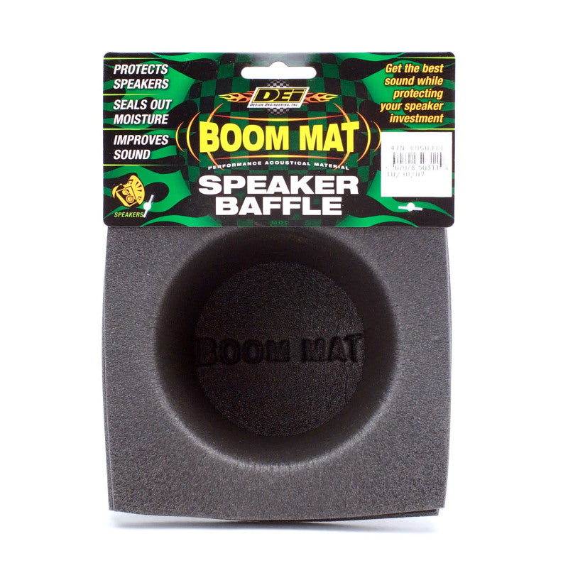 DEI Speaker Baffles 5.25in Round 6.5in Wide 6.5 Height 2.5in Deep Pair