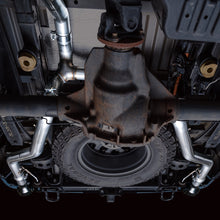Load image into Gallery viewer, AWE Tuning 2021+ Ford F-150 Tremor (w/ Bumper Cutouts) 0FG Resonated Cat-Back - Diamond Black Tips
