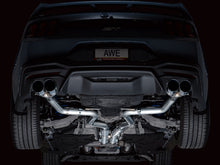 Load image into Gallery viewer, AWE 2024 Ford Mustang GT Fastback S650 RWD Track Edition Cat-Back Exhaust w/ Quad Chrome Silver Tips