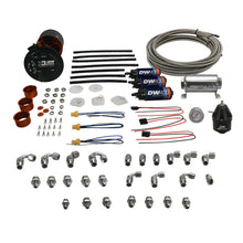 Load image into Gallery viewer, DeatschWerks X2 Series Fuel Pump Hanger w/ Dual DW420 Pumps/PTFE Plumbing kit for 92-00 Honda Civic