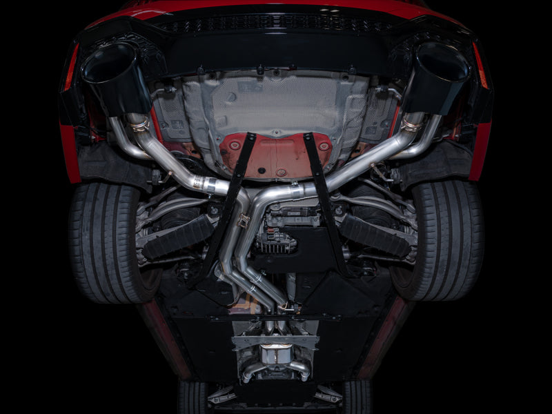 AWE Tuning 21-23 Audi C8 RS6/RS7 SwitchPath Cat-Back Exhaust - Diamond Black Tips