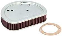 Load image into Gallery viewer, K&amp;N Replacement Air Filter 7.125in L x 5.688in W x 1.625in H for Harley-Davidson