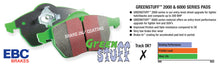 Load image into Gallery viewer, EBC 87-89 Land Rover Range Rover 3.5 Greenstuff Front Brake Pads