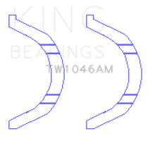 Load image into Gallery viewer, King Engine Bearings BMW N14B16C Thrust Washer Set