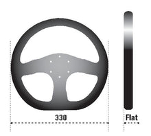 Load image into Gallery viewer, Sparco Steering Wheel L360 Ring Suede Black