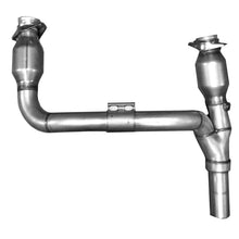 Load image into Gallery viewer, BBK 07-11 Jeep 3.8 V6 Long Tube Exhaust Headers And Y Pipe And Converters - 1-5/8 Ti Ceramic