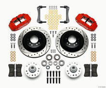 Load image into Gallery viewer, Wilwood Narrow Superlite 6R Front Hub &amp; 1PC Rtr Kit 12.88in Drilled -Red 79-81 Camaro