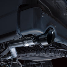 Load image into Gallery viewer, AWE Tuning 2021+ Ford F-150 Tremor (w/ Bumper Cutouts) 0FG Resonated Cat-Back - Diamond Black Tips