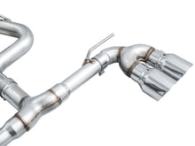 Load image into Gallery viewer, AWE Tuning MK8 Volkswagen Golf R 3in Track Edition Quad Exhaust - Chrome Silver Tips