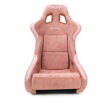 Load image into Gallery viewer, NRG FRP Bucket Seat (Medium) Prisma-Chromatic Mauve Vegan Suede w/ Chameleon Back