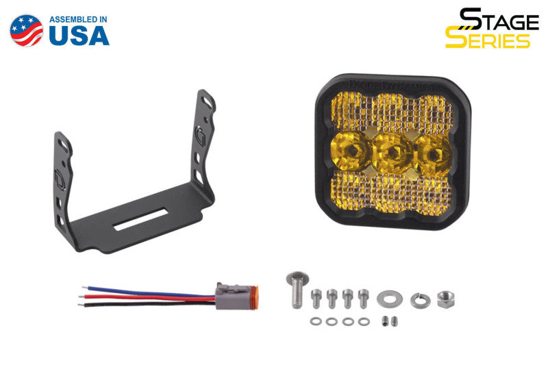 Diode Dynamics SS5 LED Pod Sport - Yellow Spot (Single)