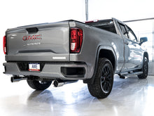Load image into Gallery viewer, AWE Tuning 4th Gen GM 1500 5.3L 0FG Cat-Back Split Rear Exit (Flat Bumper) - Quad Chrome Tips