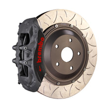 Load image into Gallery viewer, Brembo 15-16 Porsche 981 Cayman GTS (PCCB Equipped) PISTA Front Race BBK 2pc 355x35x53a 2pc Rotor T3