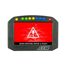 Load image into Gallery viewer, AEM CD-5G Carbon Flush Digital Dash Display w/ Internal 20Hz GPS &amp; Antenna